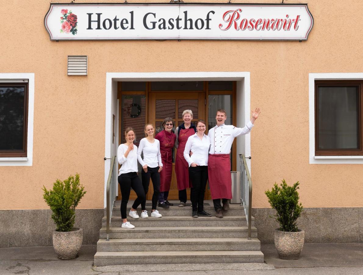 Hotel Gasthof Rosenwirt Au in der Hallertau Kültér fotó